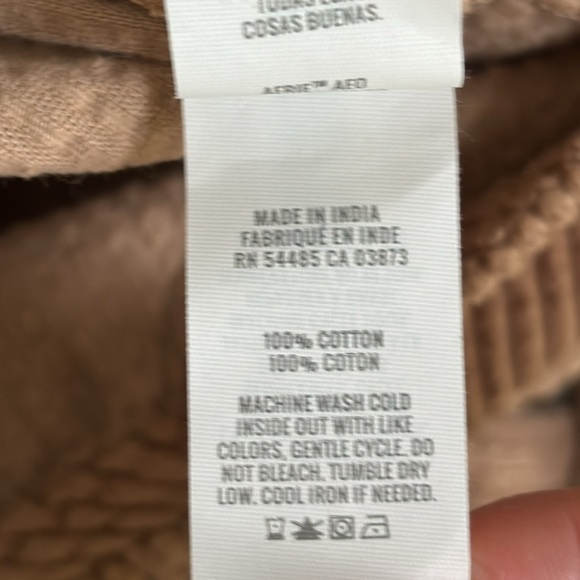 NWT Aerie Kick Flare Corduroy Overalls - Picture 9 of 13